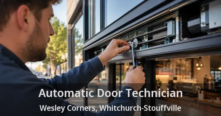 Automatic Door Technician Wesley Corners, Whitchurch-Stouffville - ON