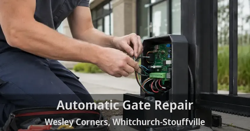 Automatic Gate Repair Wesley Corners, Whitchurch-Stouffville - ON