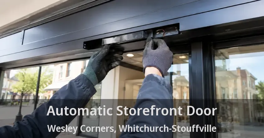 Automatic Storefront Door Wesley Corners, Whitchurch-Stouffville - ON