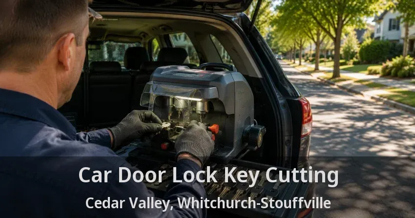 Car Door Lock Key Cutting Cedar Valley, Whitchurch-Stouffville - ON