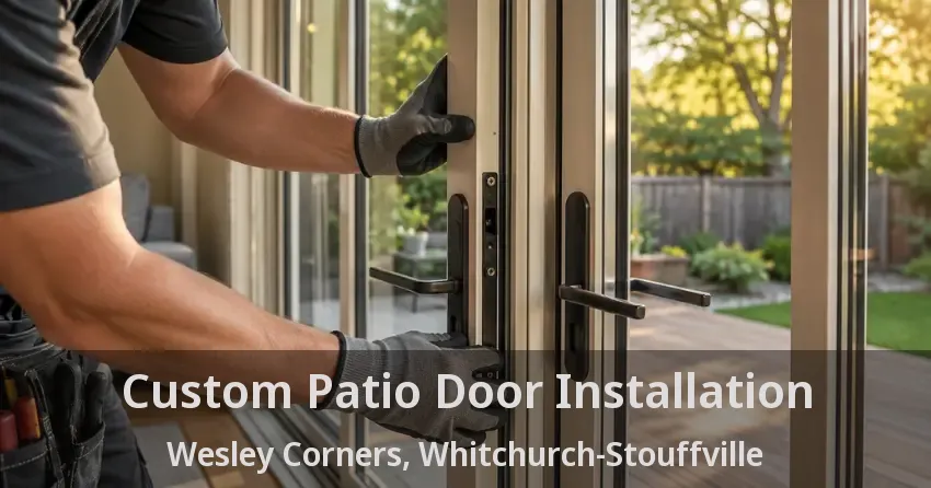 Custom Patio Door Installation Wesley Corners, Whitchurch-Stouffville - ON