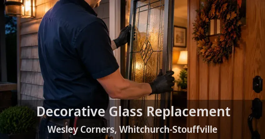 Decorative Glass Replacement Wesley Corners, Whitchurch-Stouffville - ON