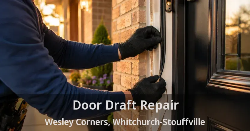 Door Draft Repair Wesley Corners, Whitchurch-Stouffville - ON