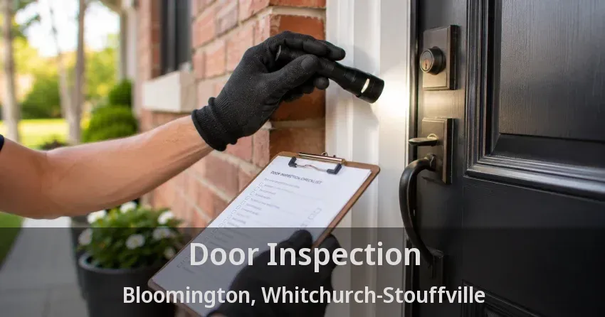 Door Inspection Bloomington, Whitchurch-Stouffville - ON