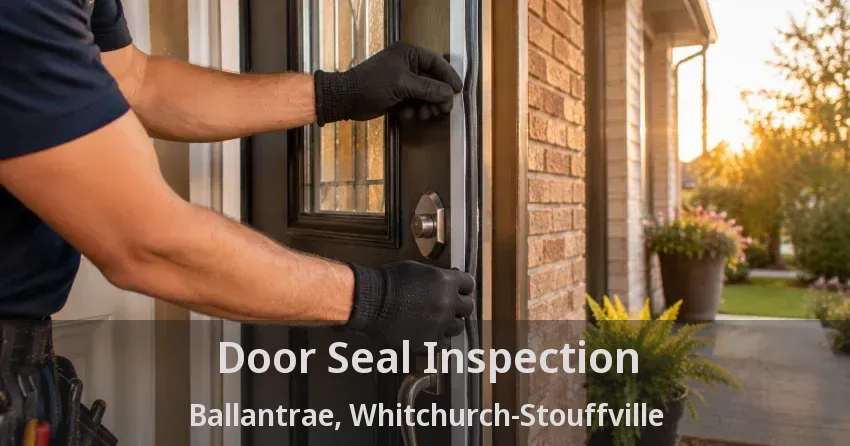 Door Seal Inspection Ballantrae, Whitchurch-Stouffville - ON
