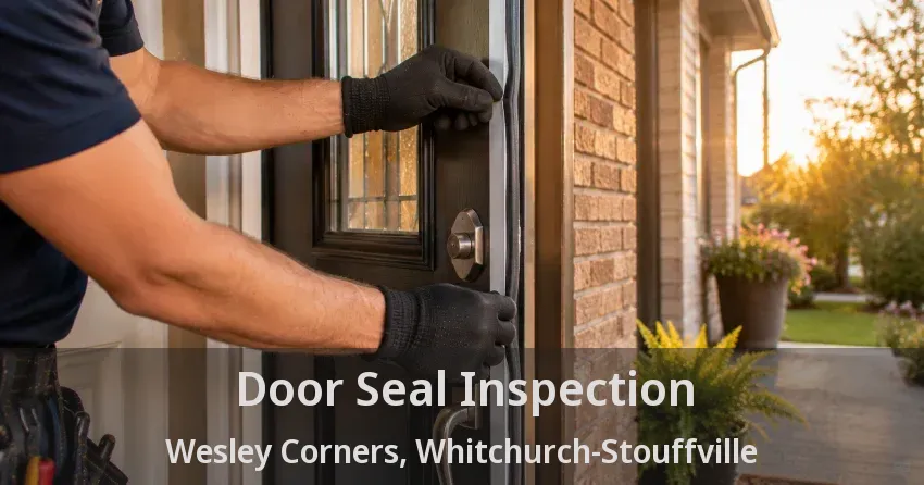Door Seal Inspection Wesley Corners, Whitchurch-Stouffville - ON