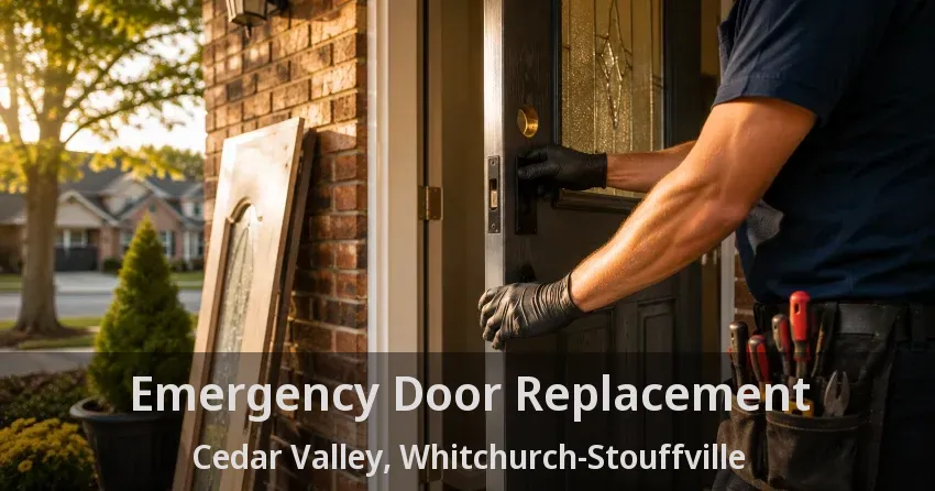 Emergency Door Replacement Cedar Valley, Whitchurch-Stouffville - ON