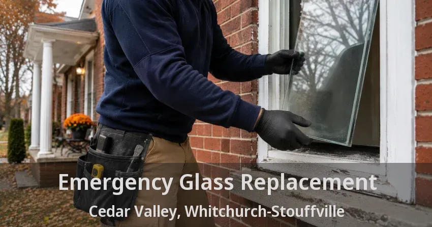 Emergency Glass Replacement Cedar Valley, Whitchurch-Stouffville - ON
