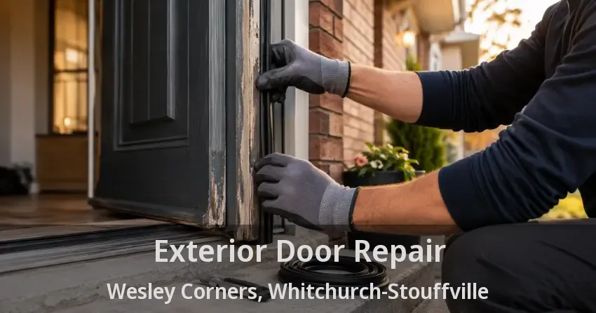 Exterior Door Repair Wesley Corners, Whitchurch-Stouffville - ON