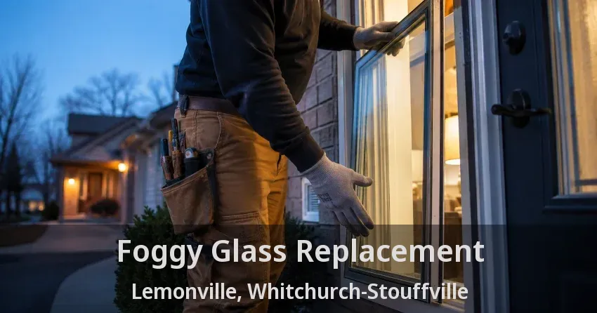 Foggy Glass Replacement Lemonville, Whitchurch-Stouffville - ON