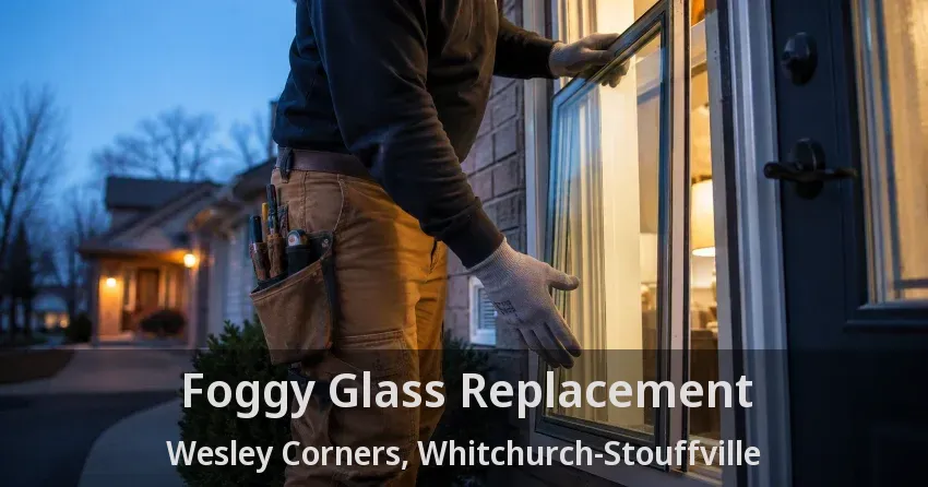Foggy Glass Replacement Wesley Corners, Whitchurch-Stouffville - ON