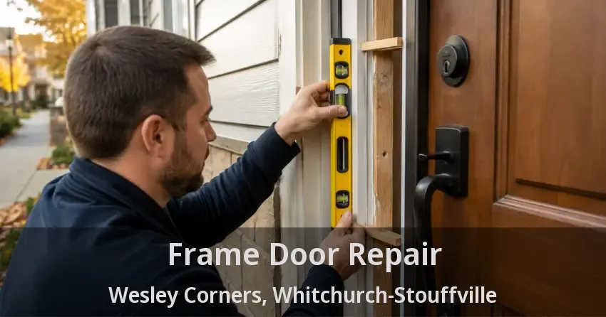 Frame Door Repair Wesley Corners, Whitchurch-Stouffville - ON