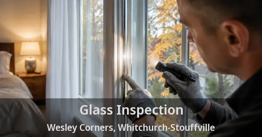 Glass Inspection Wesley Corners, Whitchurch-Stouffville - ON
