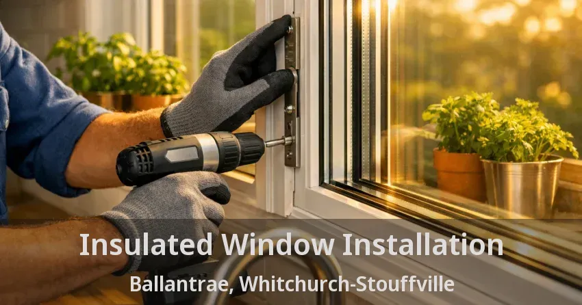 Insulated Window Installation Ballantrae, Whitchurch-Stouffville - ON