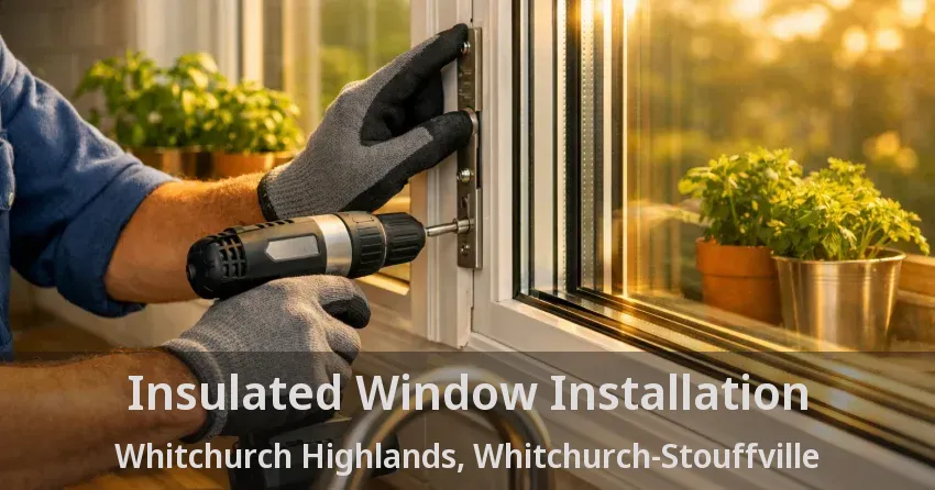 Insulated Window Installation Whitchurch Highlands, Whitchurch-Stouffville - ON
