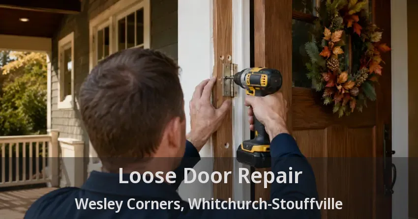 Loose Door Repair Wesley Corners, Whitchurch-Stouffville - ON