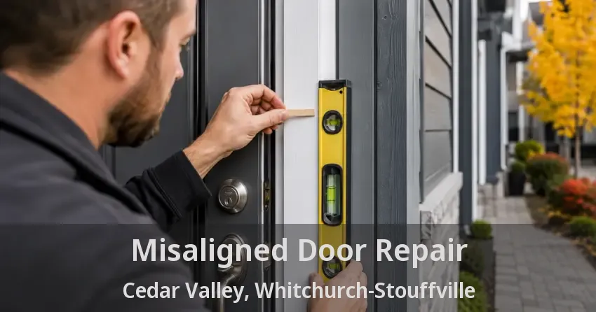 Misaligned Door Repair Cedar Valley, Whitchurch-Stouffville - ON