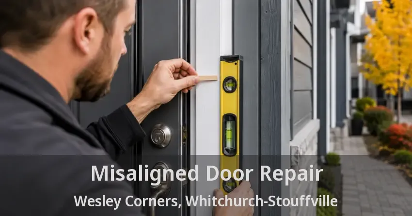 Misaligned Door Repair Wesley Corners, Whitchurch-Stouffville - ON