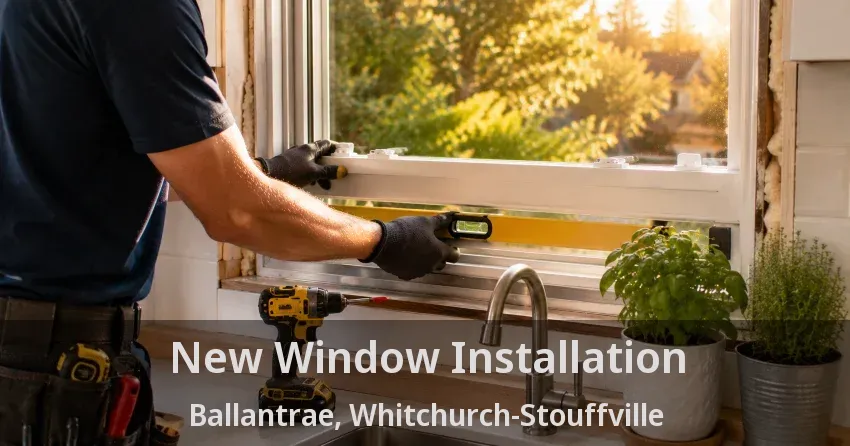 New Window Installation Ballantrae, Whitchurch-Stouffville - ON
