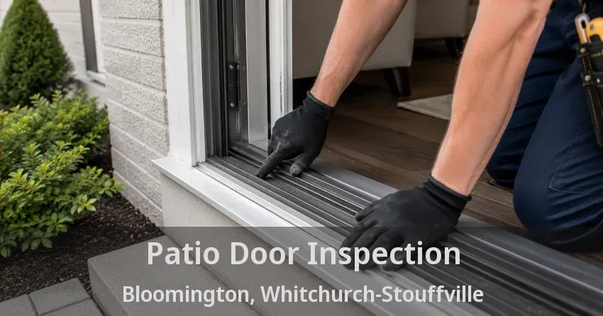 Patio Door Inspection Bloomington, Whitchurch-Stouffville - ON