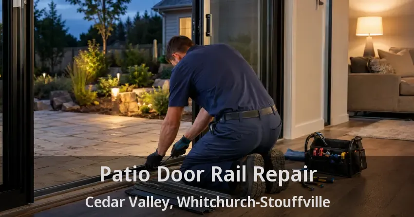 Patio Door Rail Repair Cedar Valley, Whitchurch-Stouffville - ON