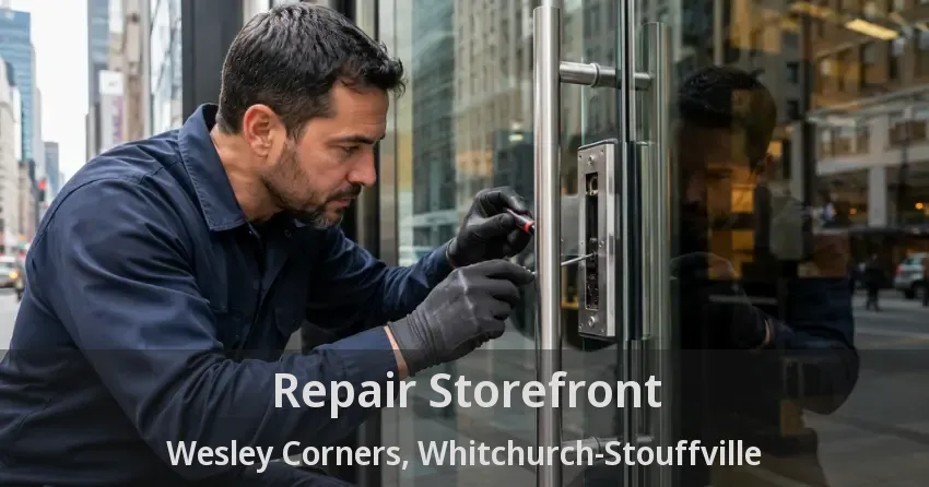Repair Storefront Wesley Corners, Whitchurch-Stouffville - ON