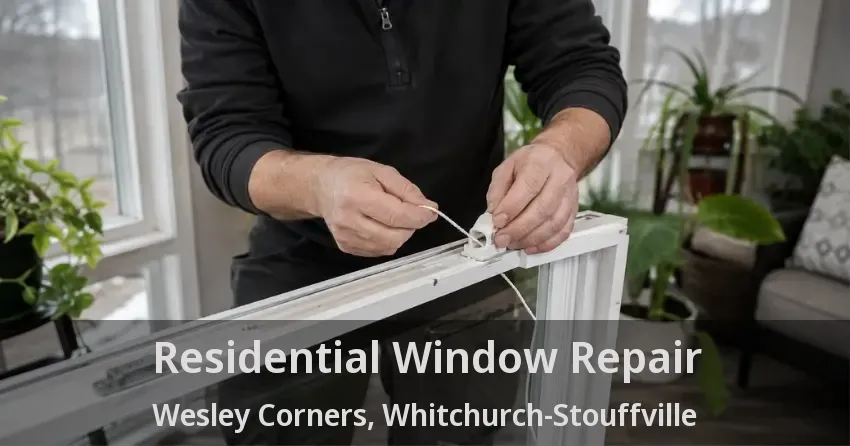 Residential Window Repair Wesley Corners, Whitchurch-Stouffville - ON