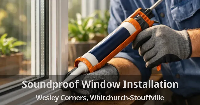 Soundproof Window Installation Wesley Corners, Whitchurch-Stouffville - ON