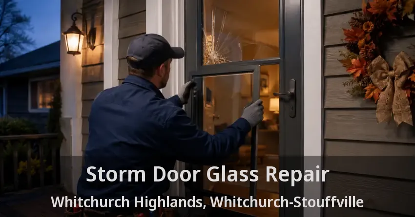 Storm Door Glass Repair Whitchurch Highlands, Whitchurch-Stouffville - ON