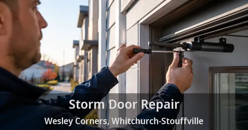 Storm Door Repair Wesley Corners, Whitchurch-Stouffville - ON