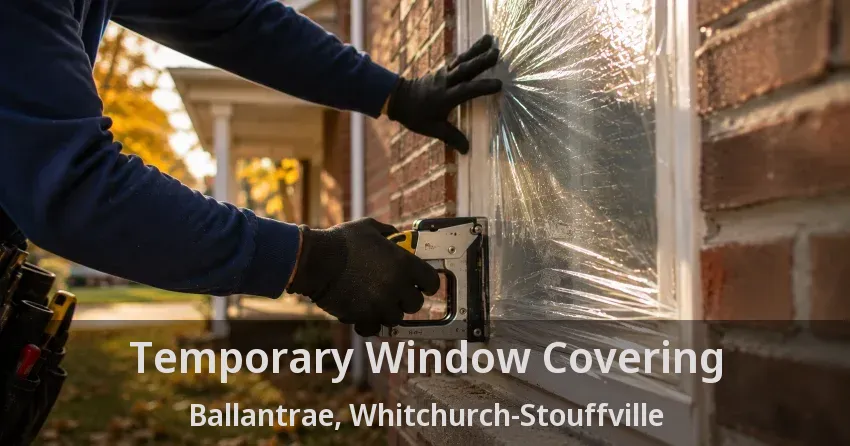 Temporary Window Covering Ballantrae, Whitchurch-Stouffville - ON