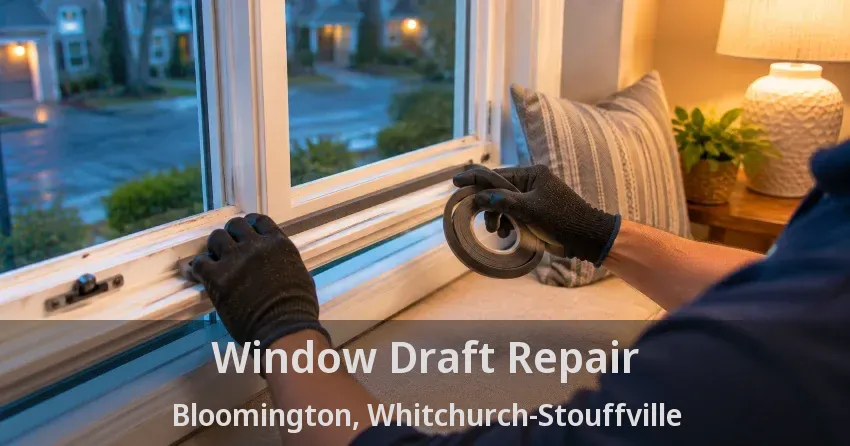 Window Draft Repair Bloomington, Whitchurch-Stouffville - ON