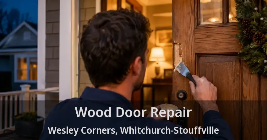 Wood Door Repair Wesley Corners, Whitchurch-Stouffville - ON