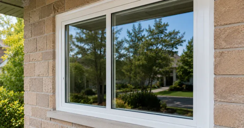 technician installing new insulated glass unit in window frame in Bloomington, Whitchurch-Stouffville