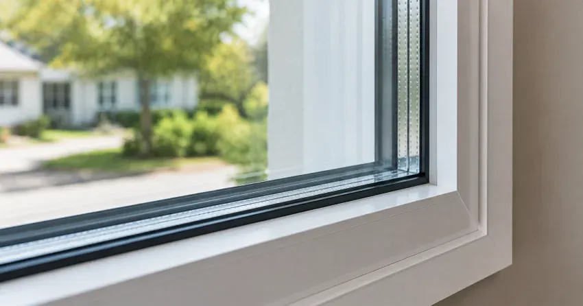 technician replacing window weatherstripping in Whitchurch-Stouffville home