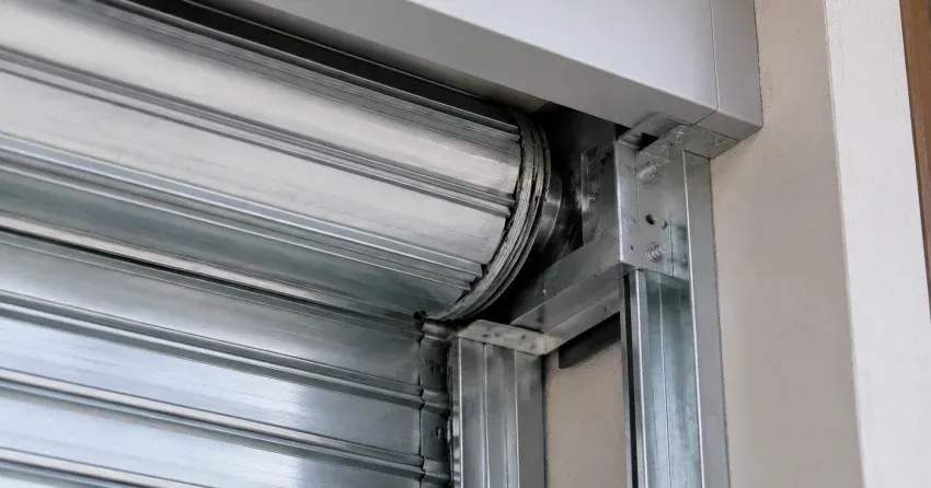 automatic storefront door technician servicing motor and sensor in Whitchurch-Stouffville